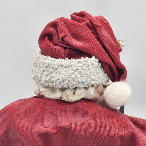 Clothtique Possible Dreams Santa's New List Computer Laptop Who's Naughty Nice - Picture 13 of 14